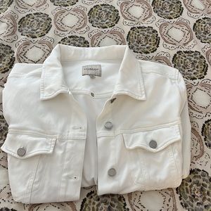 LIVERPOOL white denim jacket